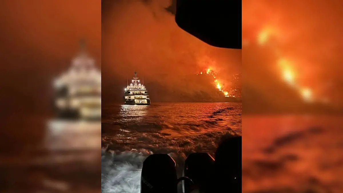 Feuer auf Hydra
