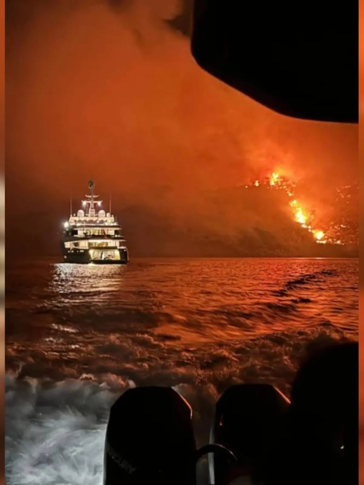Feuer auf Hydra