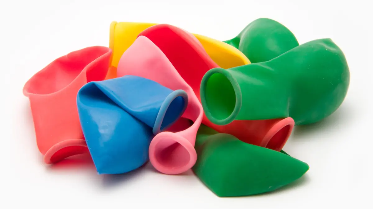 Luftballons sind ein perfekter Auslaufschutz