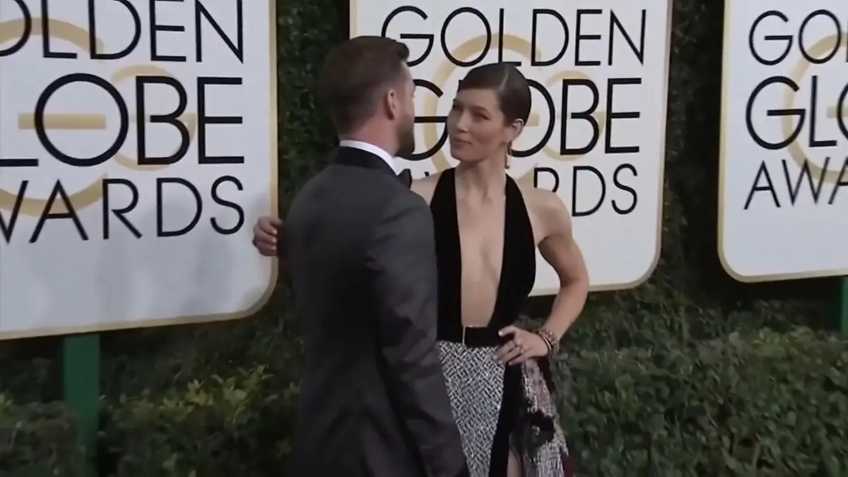 Justin Timberlake und Ehefrau Jessica Biel 