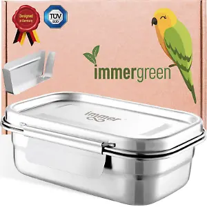 Premium-Edelstahl-Brotdose 'EasyLock' von immergreen
