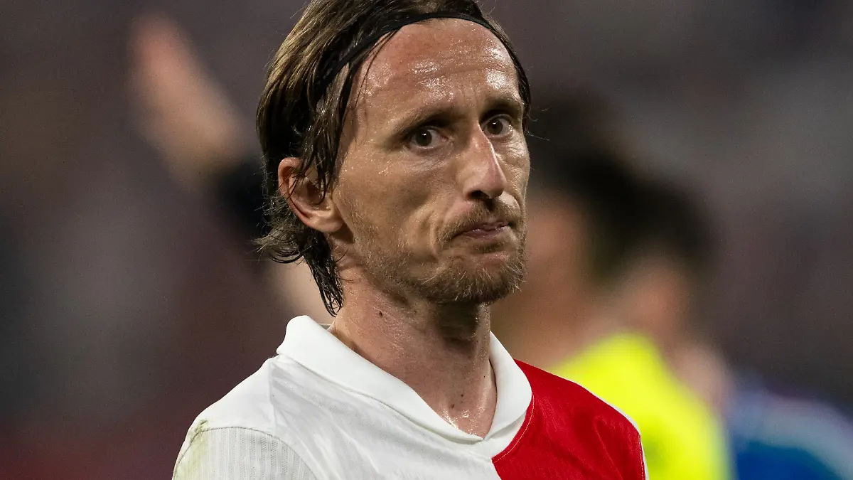 Die Enttäuschung über das Unentschieden gegen Italien ist Luka Modric ins Gesicht geschrieben.