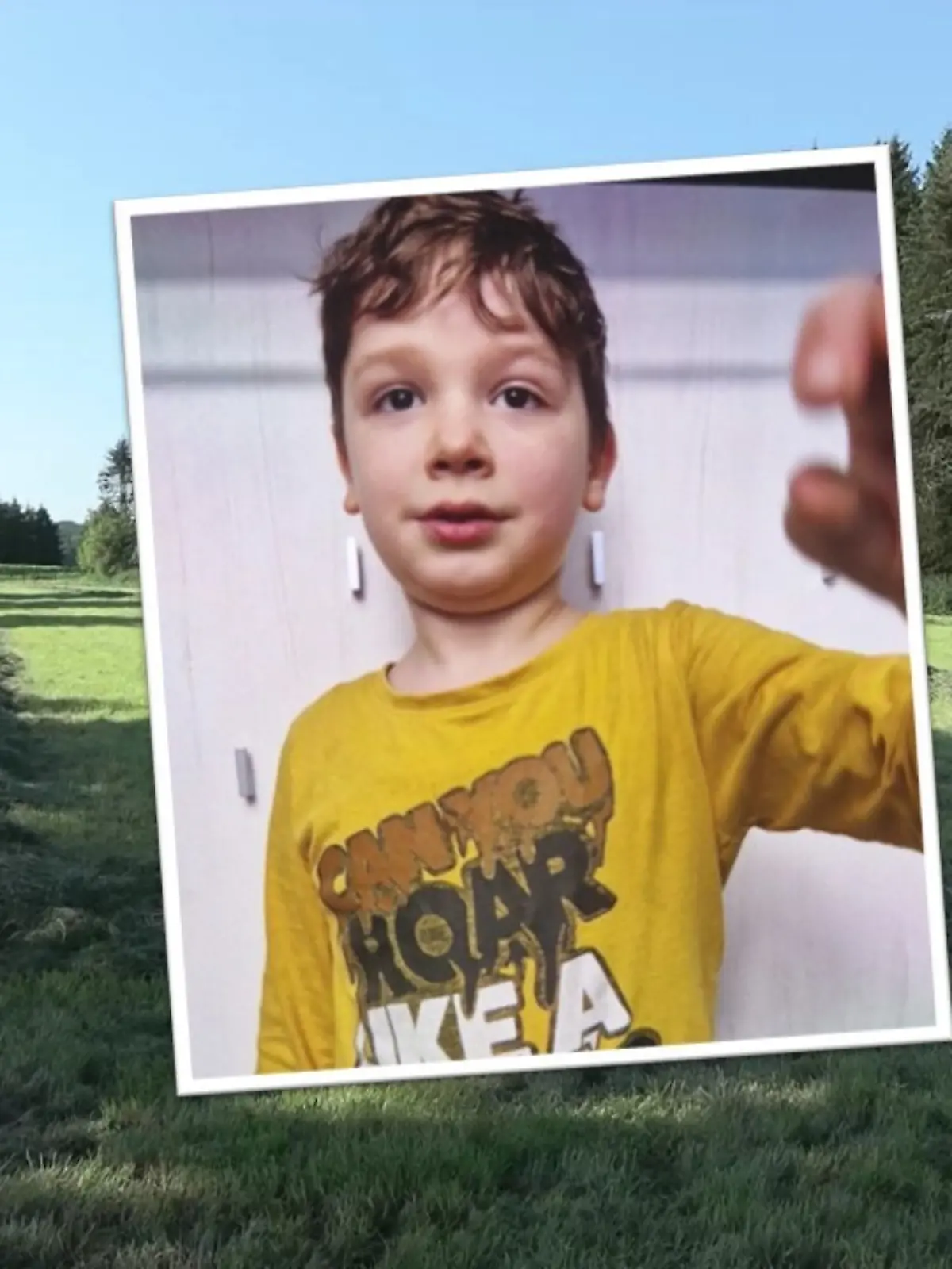 Kinderleiche auf Wiese gefunden 