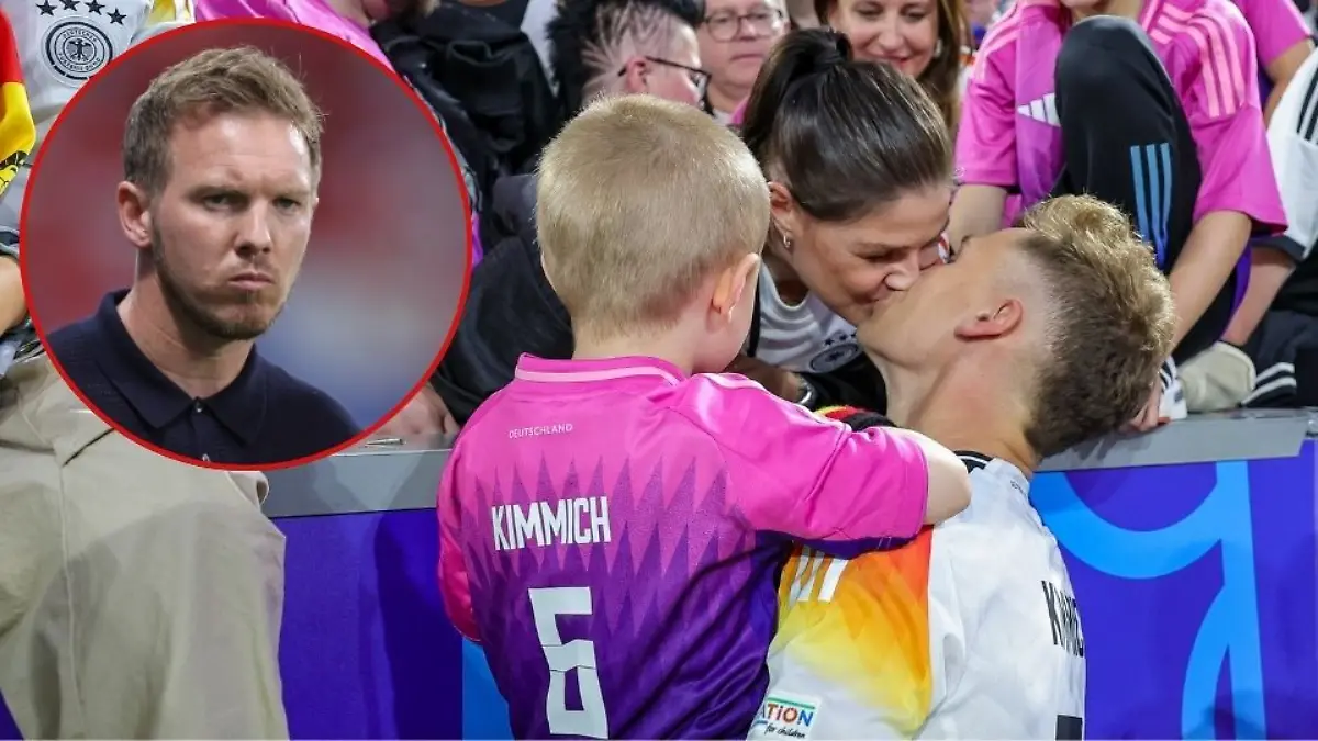 Julian Nagelsmann ist der „Türsteher” im Camp der DFB-Elf.