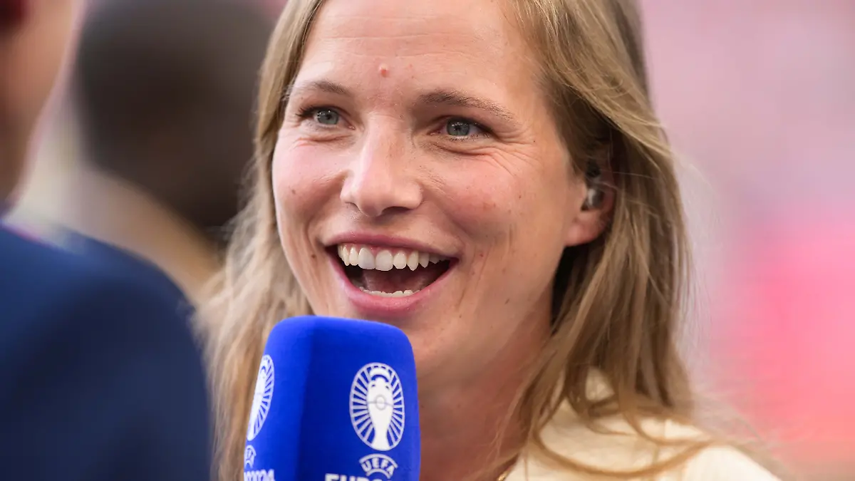 Tabea Kemme ist als Expertin für die EM 2024 im Einsatz.