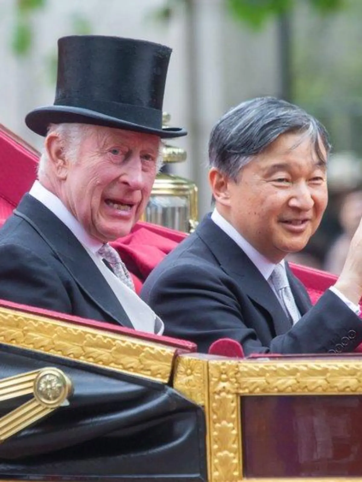 Staatsbesuch: Kranker König Charles III. empfängt Kaiser Naruhito