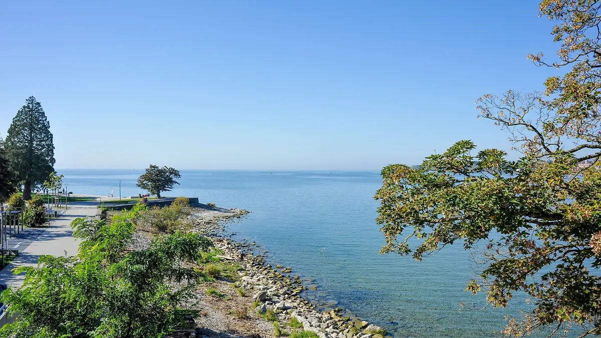 Der Bodensee ist eines der größten Binnengewässer Deutschlands.