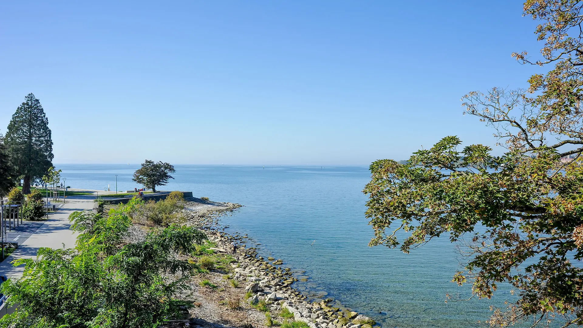 Der Bodensee ist eines der größten Binnengewässer Deutschlands.