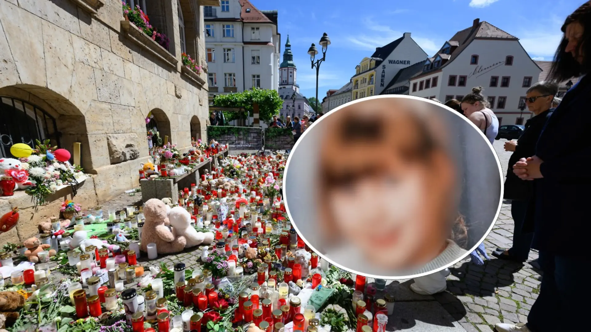 Die kleine Valeriia (†9) wurde in der Ostukraine beigesetzt. Das Mädchen war im sächsischen Döbeln getötet worden.