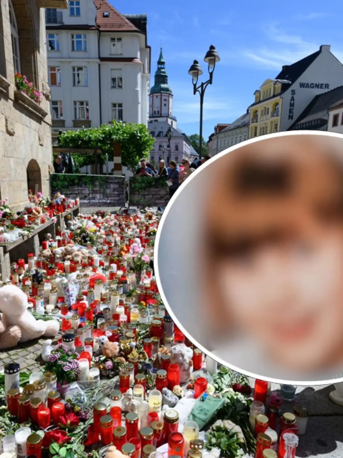 Die kleine Valeriia (†9) wurde in der Ostukraine beigesetzt. Das Mädchen war im sächsischen Döbeln getötet worden. 