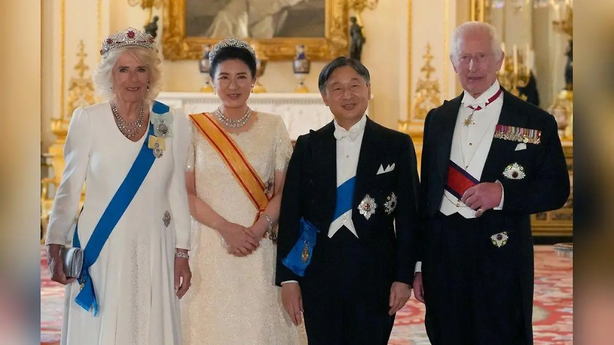 Staatsbankett: Camilla und Charles empfangen Japans Kaiserpaar