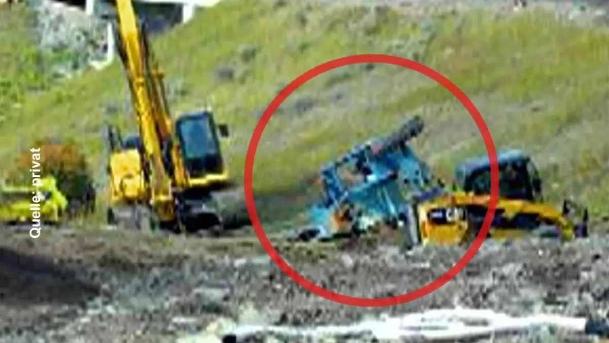 Gabelstapler-Unfall Loren Schauers