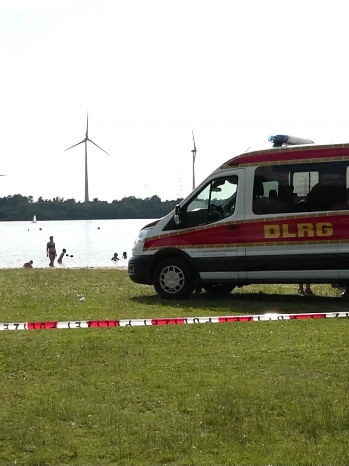 Badeunfall auf dem Grambker Sportparksee in Bremen