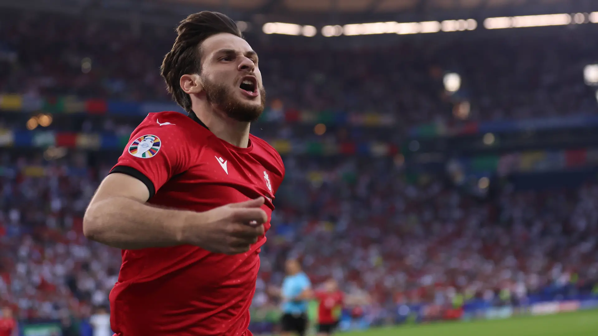 Georgien steht im EM-Achtelfinale