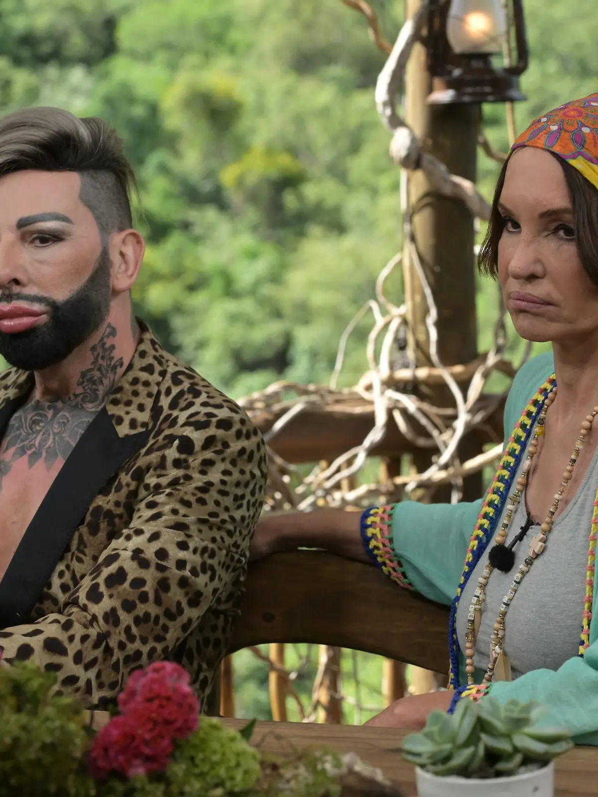 Harald Glööckler und Anouschka Renzi.

Die Verwendung des sendungsbezogenen Materials ist nur mit dem Hinweis und Verlinkung auf RTL+ gestattet.