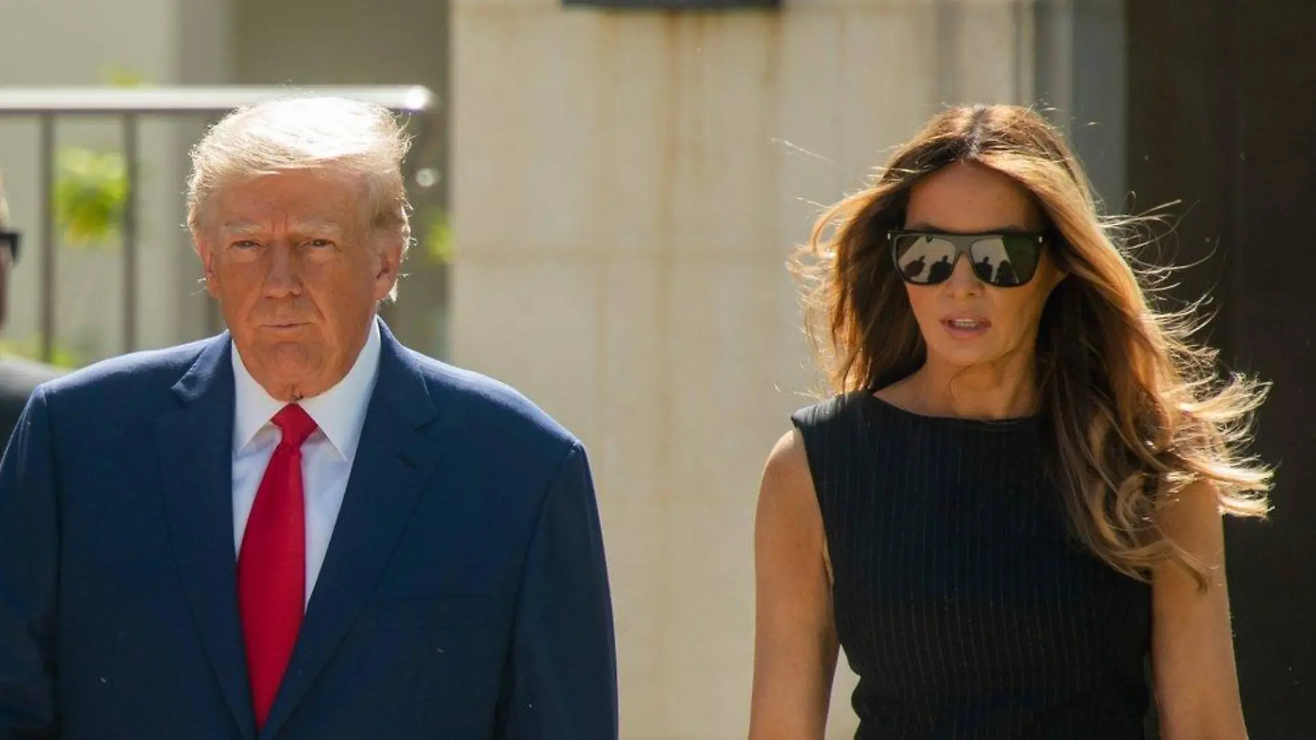 Kein Zeichen der Einigkeit: Melania Trump fehlte beim TV-Duell