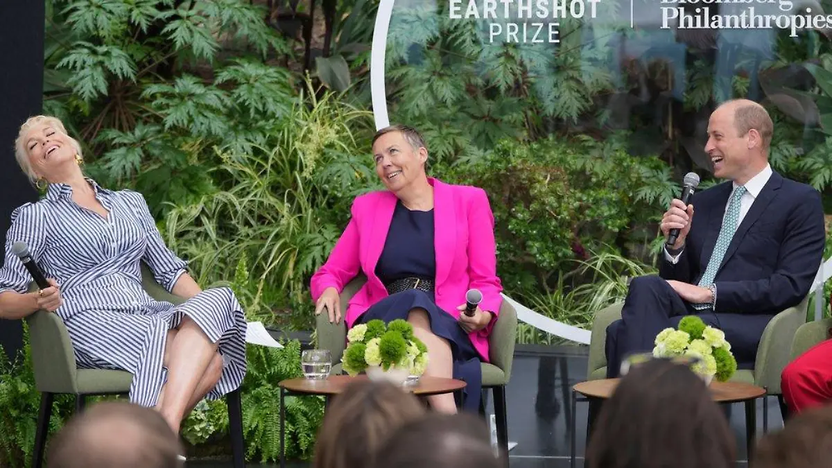 Bei gemeinsamem Auftritt: Hannah Waddingham bringt William zum Lachen