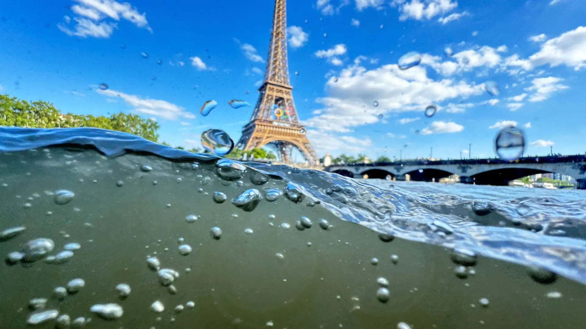Das Wasser der Seine ist vor den Olympischen Spielen in Paris 2024 zu verschmutzt.