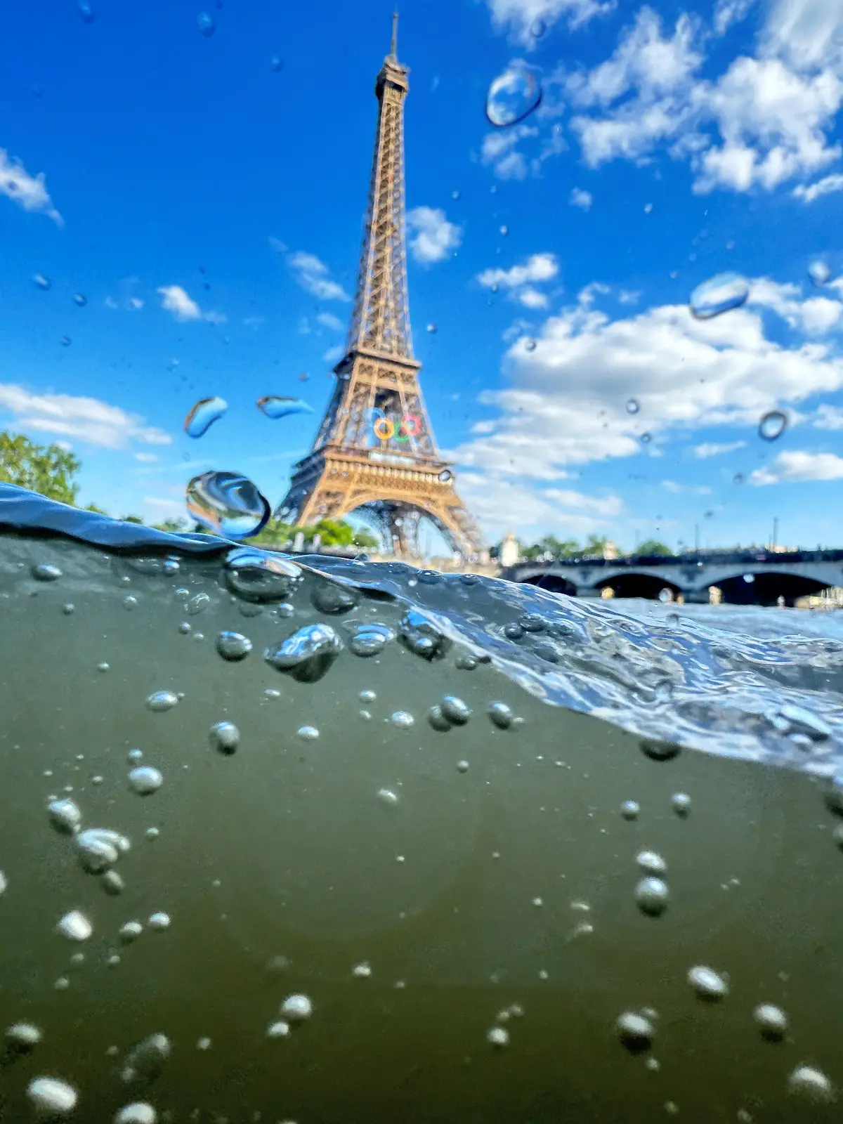 Das Wasser der Seine ist vor den Olympischen Spielen in Paris 2024 zu verschmutzt.