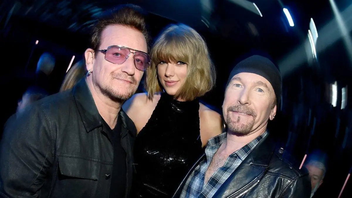 Taylor Swift: U2 begrüßen US-Superstar mit Blumen in Dublin