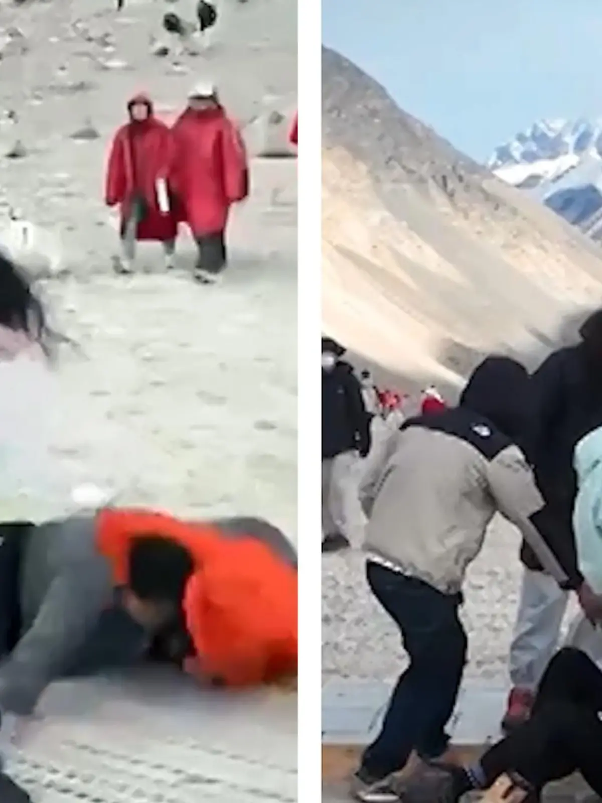 Bild zu: "DESWEGEN machen die das?! Paare kloppen sich am Mount Everest"