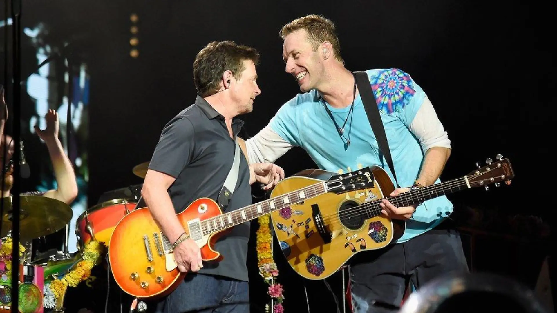 Glastonbury: Michael J. Fox sorgt mit Coldplay für Gänsehautmoment