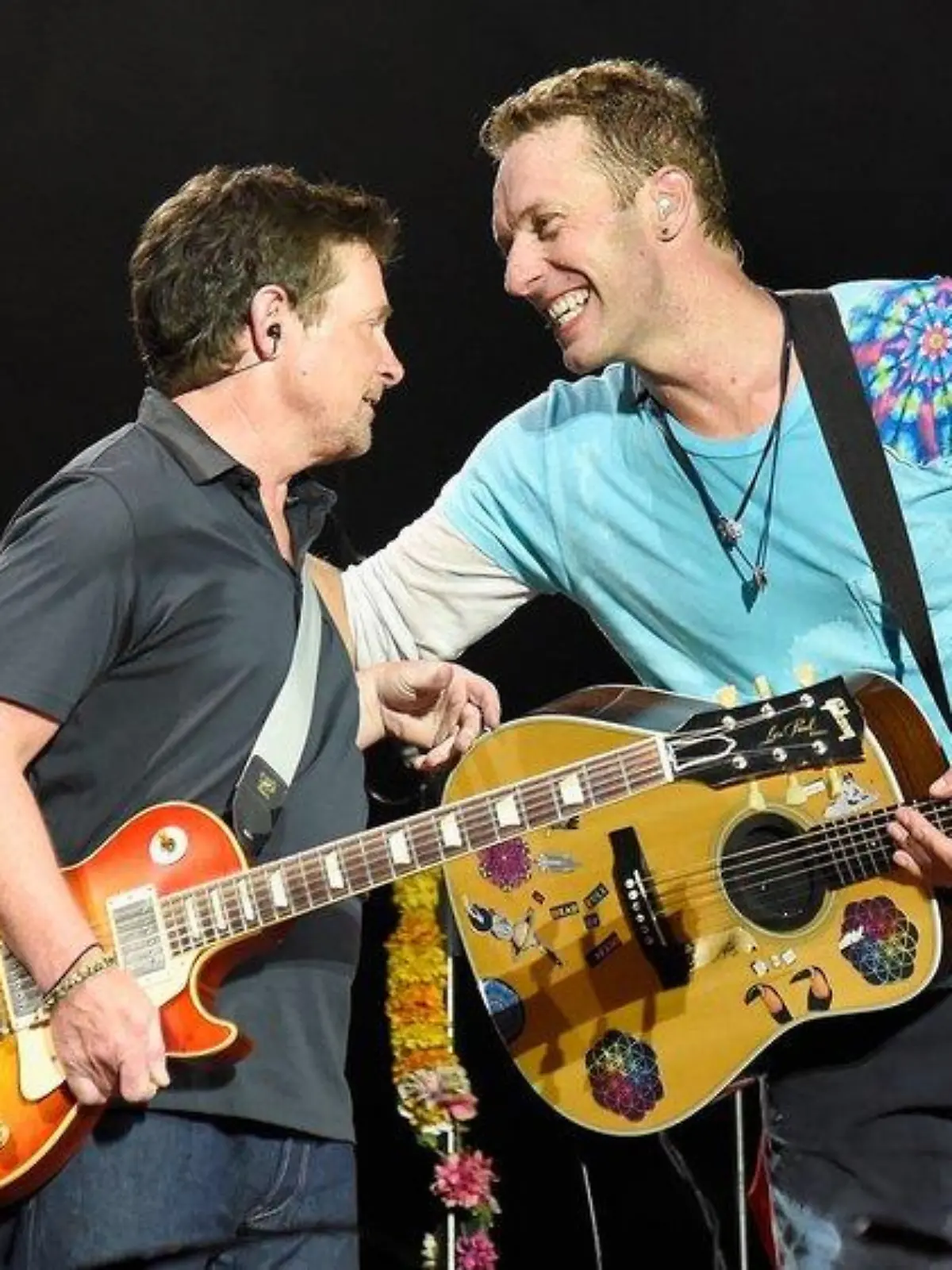 Glastonbury: Michael J. Fox sorgt mit Coldplay für Gänsehautmoment