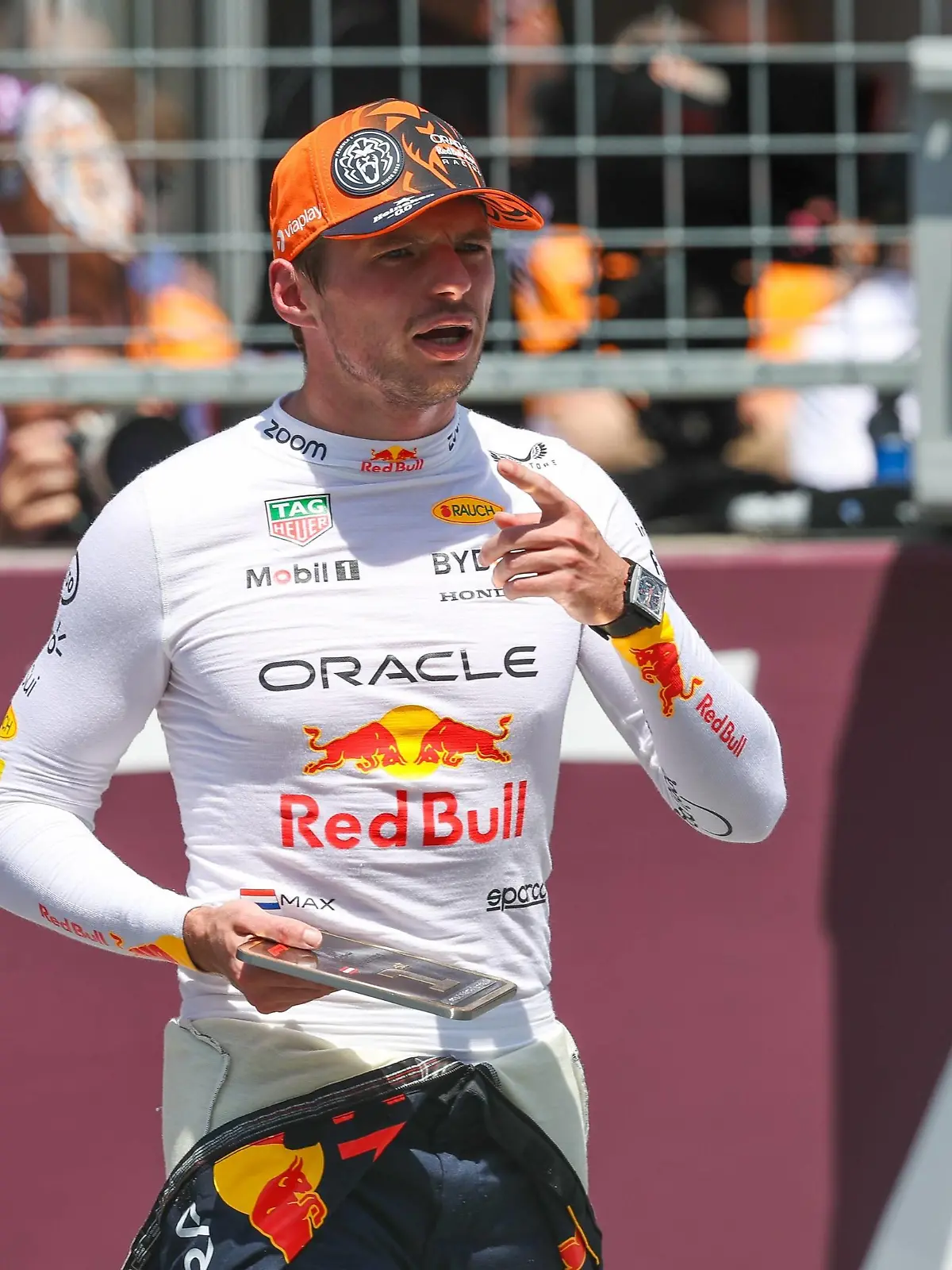1 Platz im Srprint Rennen, Max Verstappen Red Bull, Sprint, Grosser Preis von Oesterreich, Motorsport, Herren, Formel 1, 29.06.2024 Spielberg Steiermark Oesterreich *** 1 place in the sprint race, Max Verstappen Red Bull , Sprint, Grand Prix of Austria, Motorsport, Men, Formula 1, 29 06 2024 Spielberg Styria Austria Copyright: xkolbert-press/ChristianxKolbertx