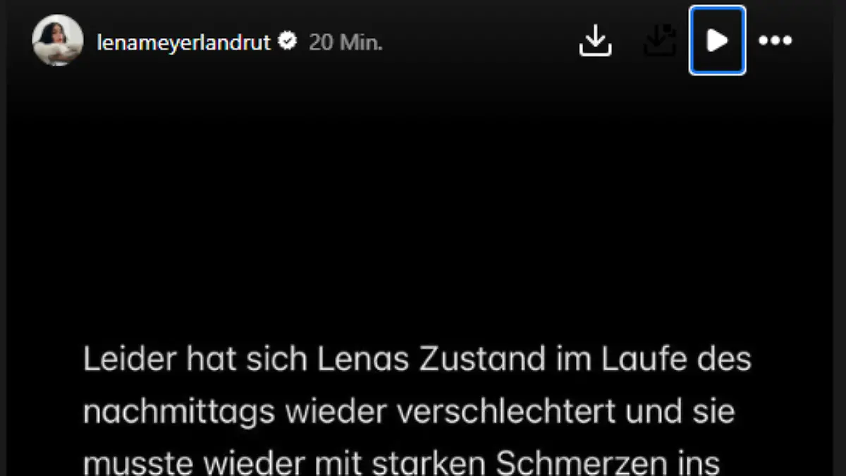 Team Lena meldet sich zur zweiten Konzert-Absage via Instagram