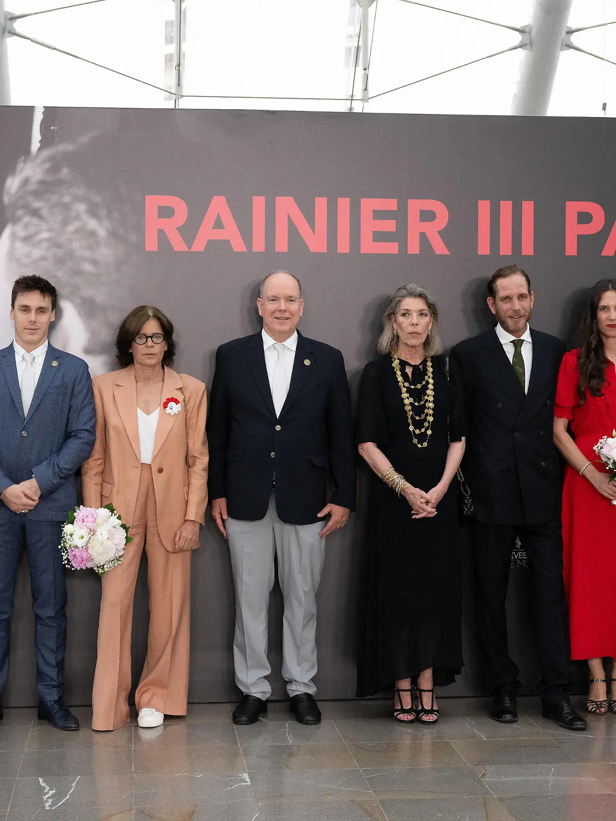 NO TABLOIDS: Rainier III par lui meme - Monaco NO TABLOIDS: Camille Gottlieb, Marie Ducruet, Louis Ducruet, Princess Stephanie of Monaco, Prince Albert of Monaco, Princess Caroline of Hanover, Andrea Casiraghi and his wife Tatiana Santo Domingo, Princess Alexandra of Hanover and Ben Sylvester Strautmann attend the screening of the film Rainier III par lui meme, directed by Yann-Antony Noghes at the Grimaldi Forum in Monaco, on July 04, 2023, Monaco. Photo by David Niviere/ABACAPRESS.COM MONACO Monaco PUBLICATIONxNOTxINxFRAxSPAxUKxUSAxBELxPOL Copyright: xNivierexDavid/ABACAPRESS.COMx 859549_002 NivierexDavid/ABACAPRESS.COMx 859549_002