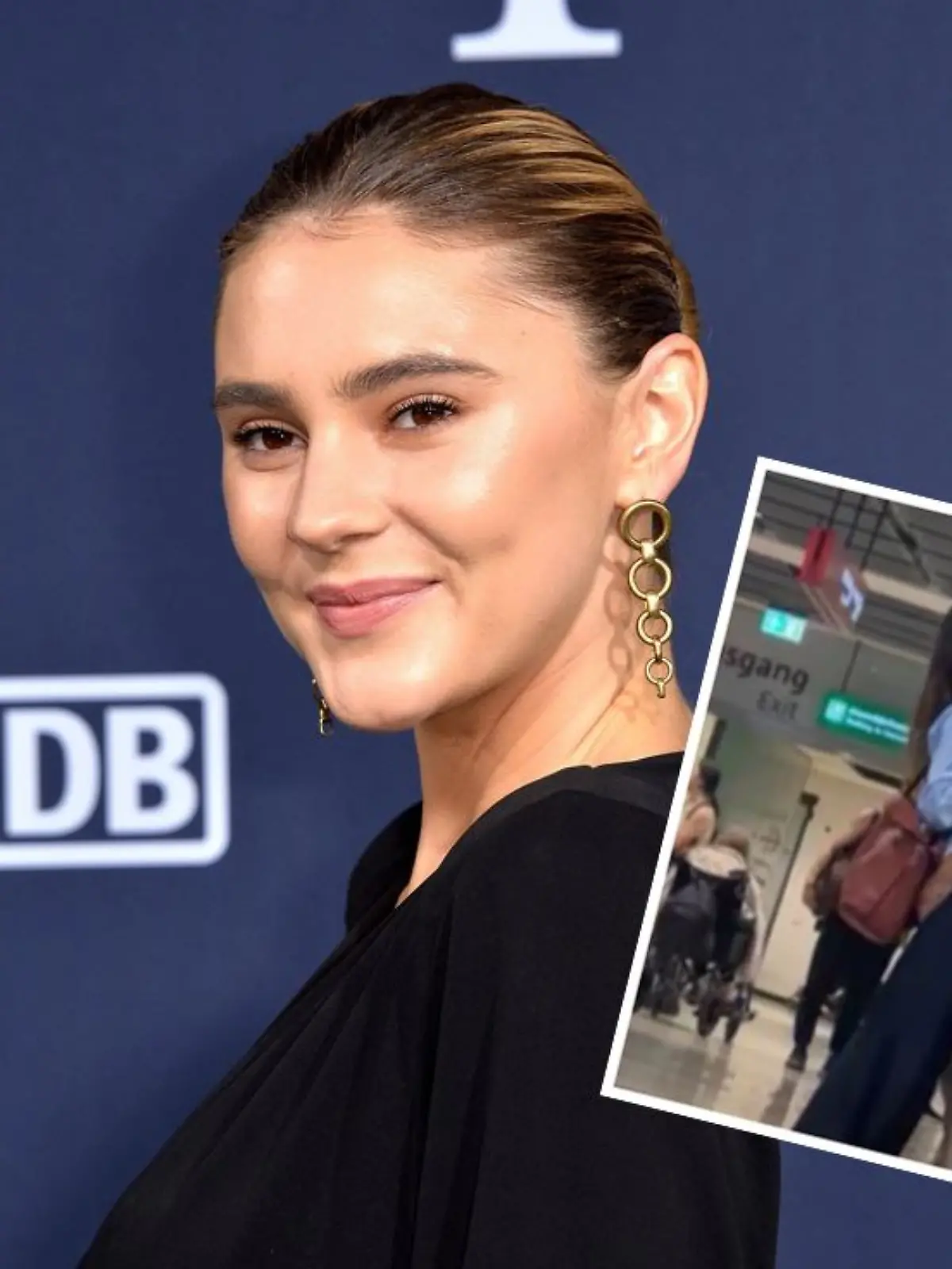Collage von Stefanie Giesinger und ihrem angeblich Neuen 