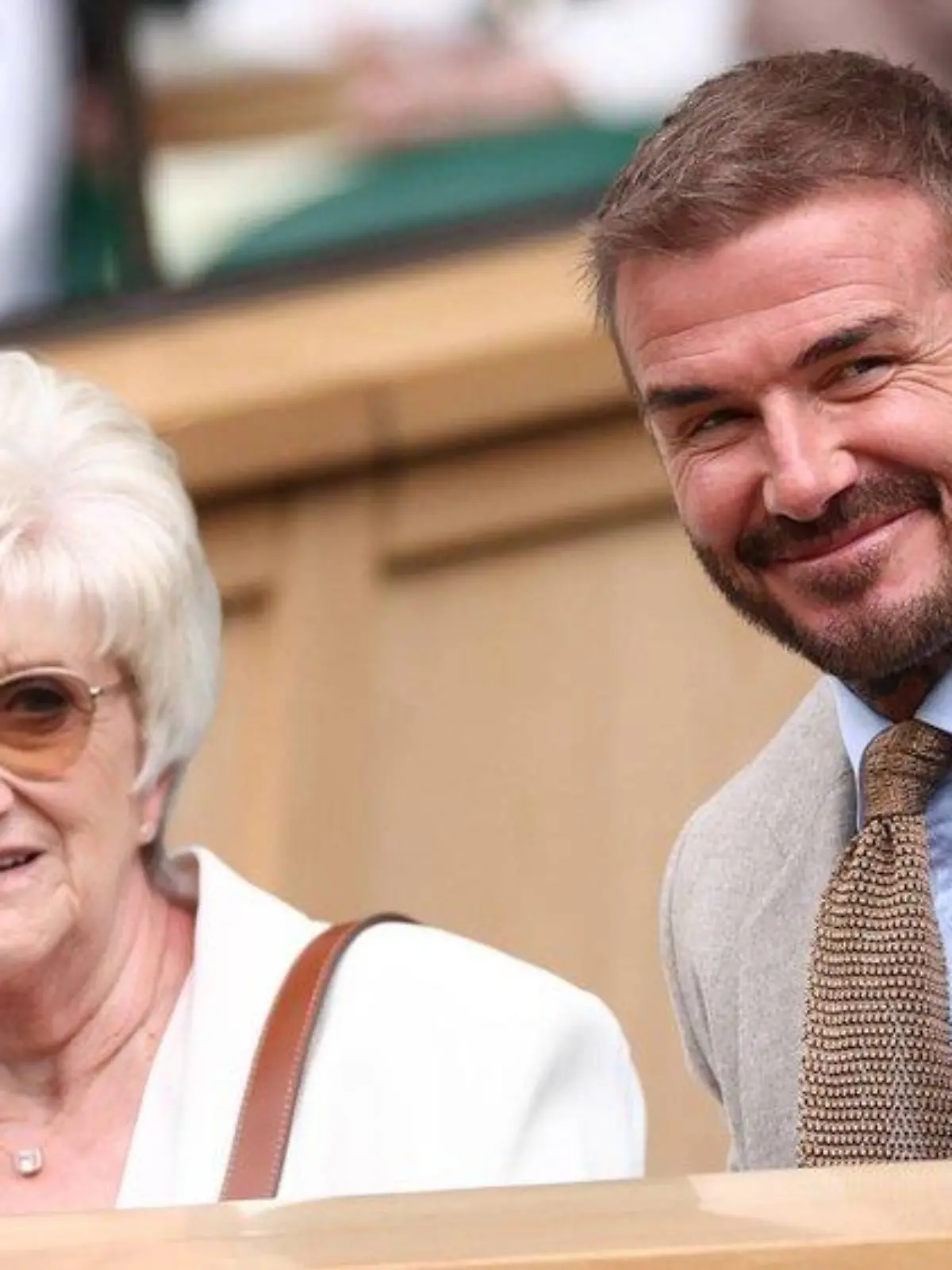 Erster Wimbledon-Tag: David Beckham bringt seine Mama mit