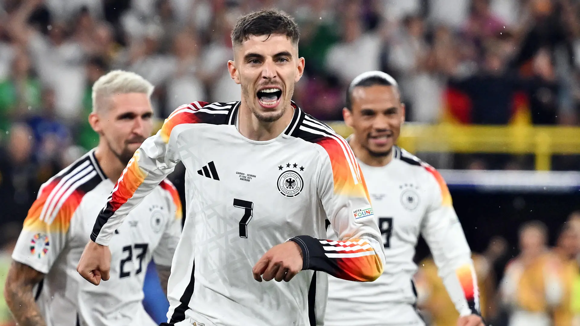 Highlights Achtelfinalspiel Deutschland gegen Dänemark