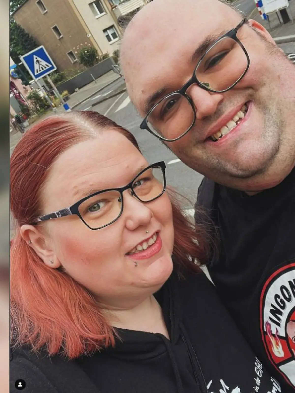 Selfie von „Schwiegertochter gesucht”-Stars Annika und Ingo. 
