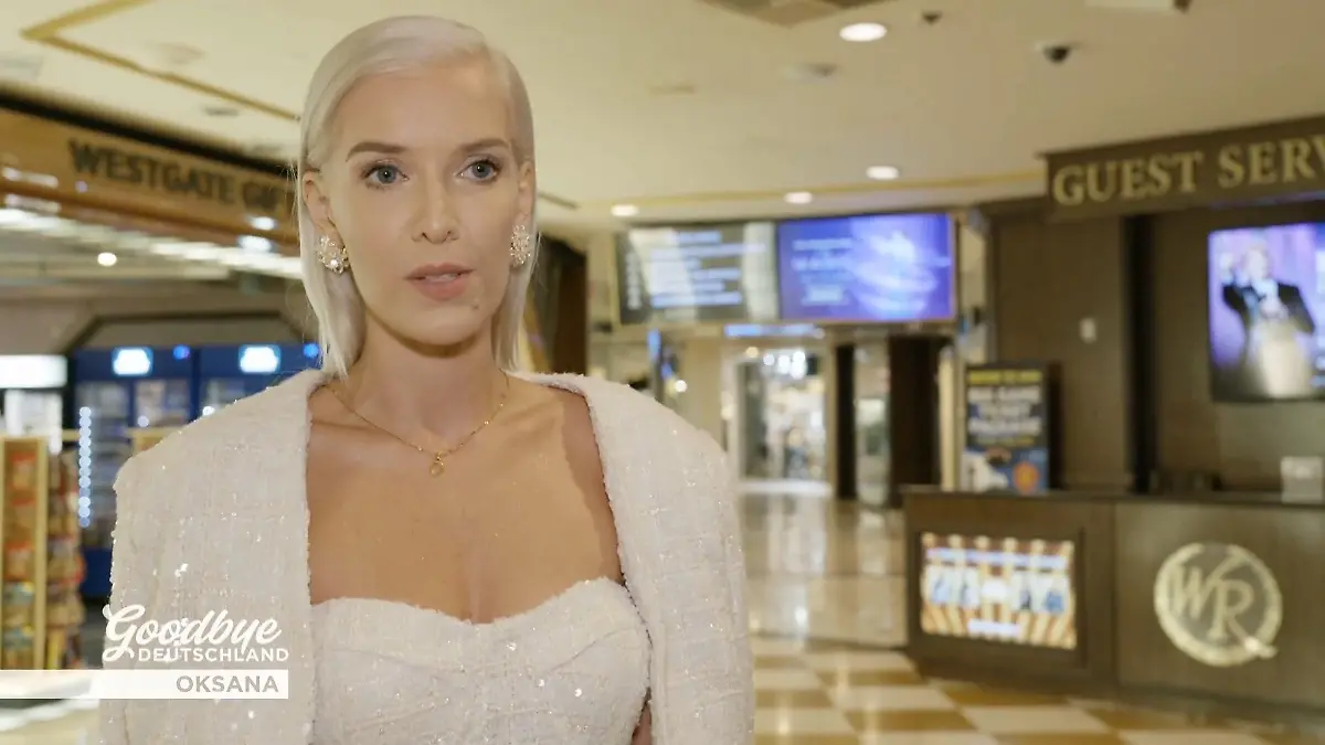 Oksana muss weiter durchziehen Fokus!