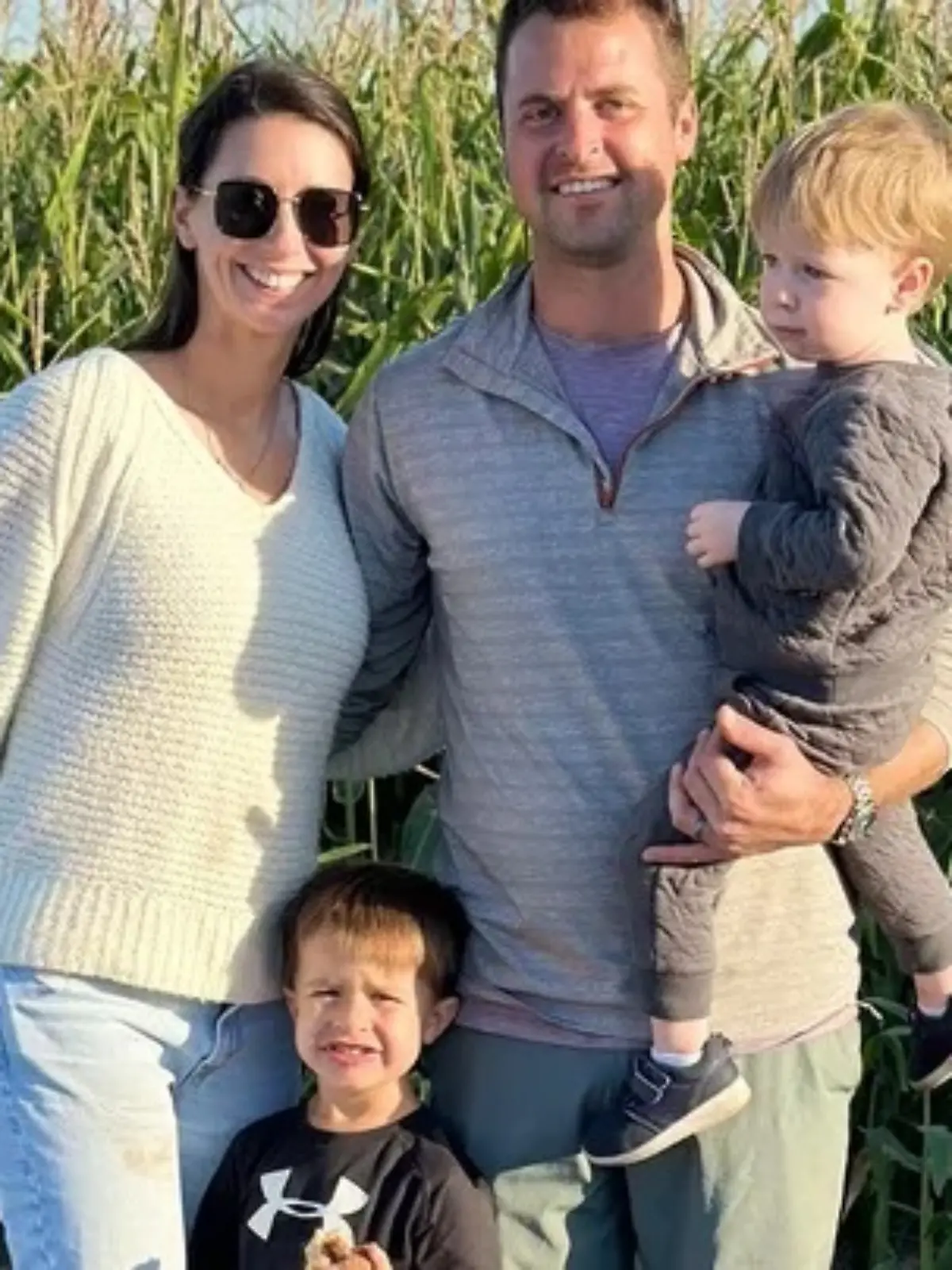 Brie Morgan Bauer und ihre Familie. 