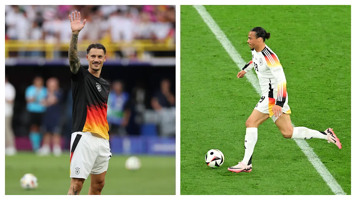 Robin Koch und Leroy Sané haben die längsten Haare der aktuellen DFB-Elf.