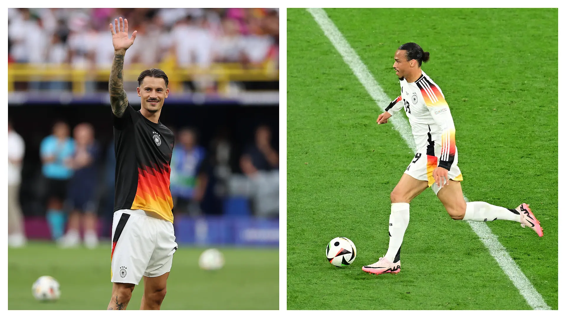 Robin Koch und Leroy Sané haben die längsten Haare der aktuellen DFB-Elf.