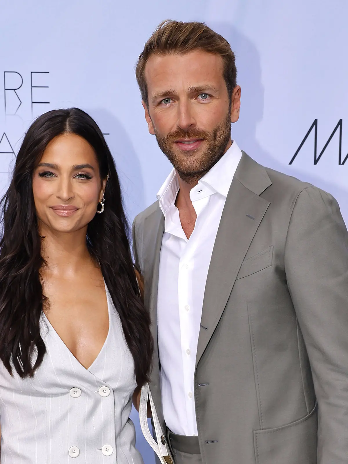 Amira Pocher und Christian Dueren bei der Marc Cain Pure Radiance Modenschau 
