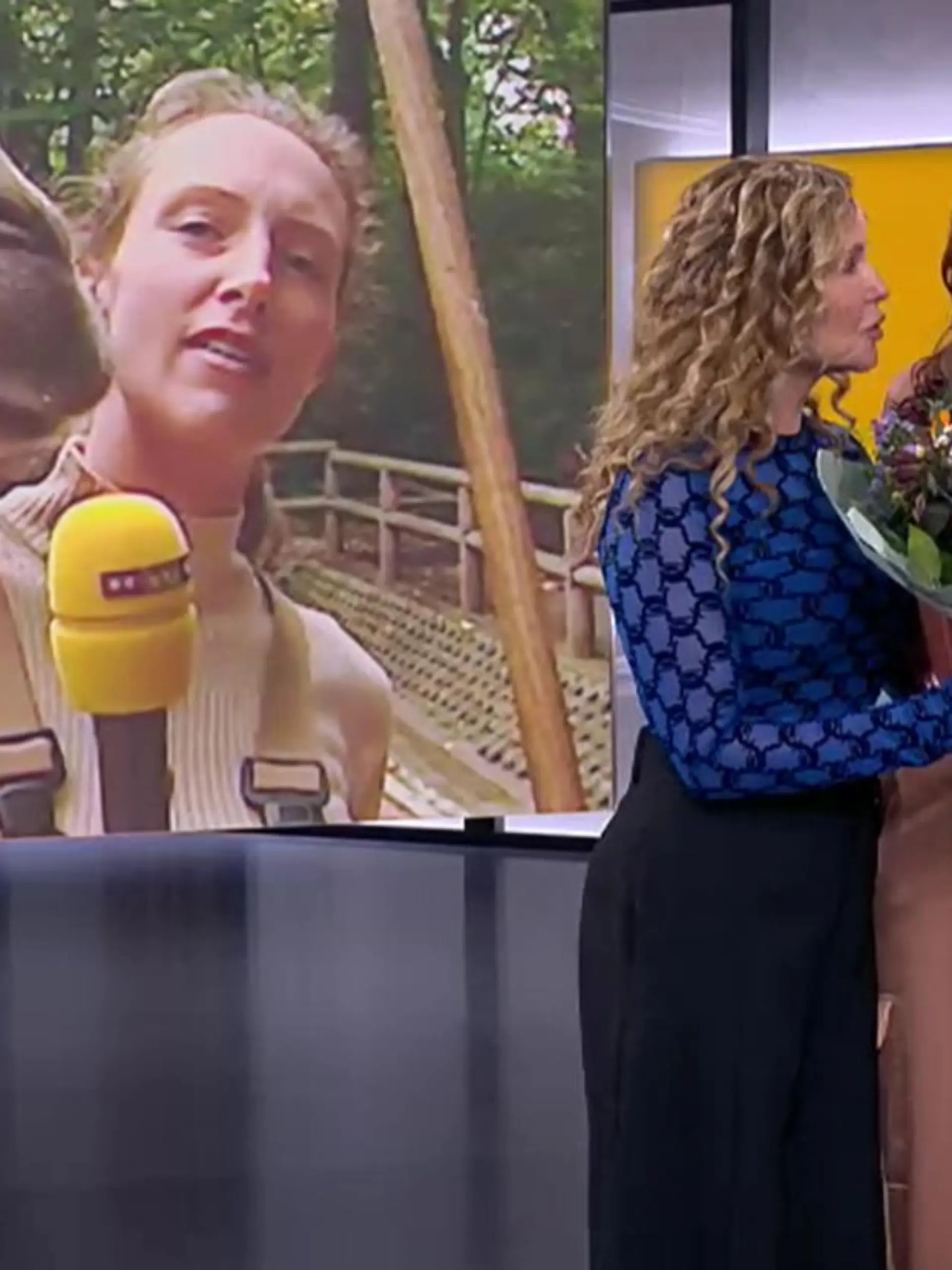 Bild zu: "Katja Burkard crasht die letzte Punkt 12-Sendung von Roberta Bieling"