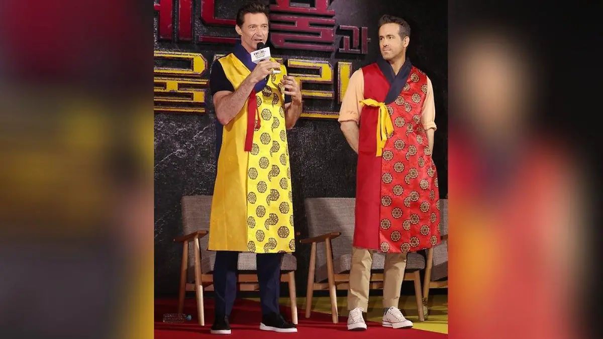 Hugh Jackman und Ryan Reynolds: Besonderer Auftritt in Seoul