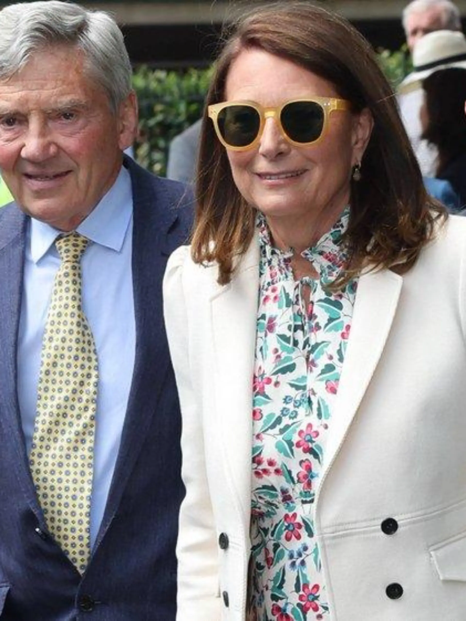Kates Eltern zeigen sich gut gelaunt in Wimbledon