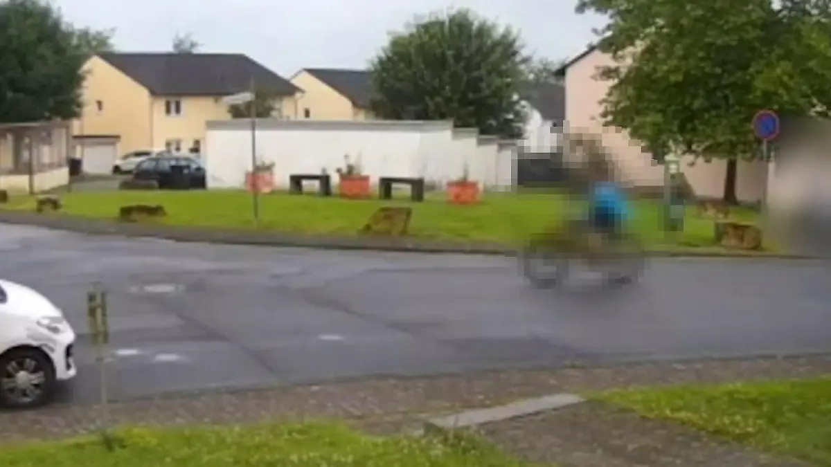 Dieses Foto stammt aus dem Polizeivideo.