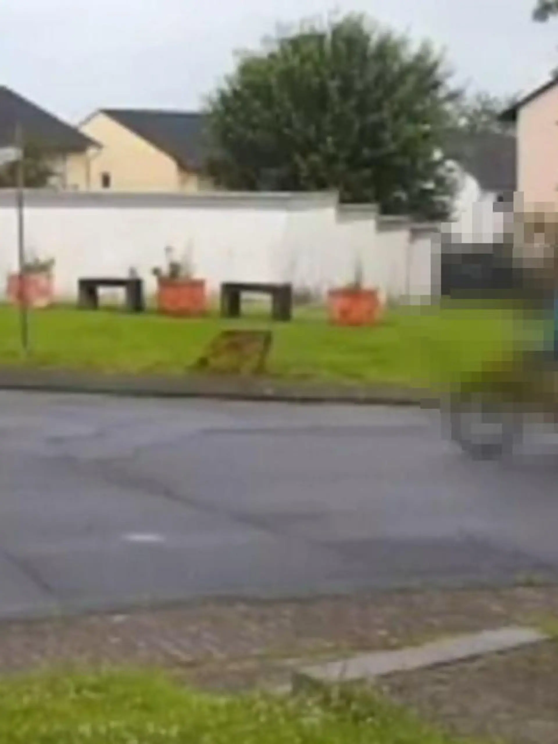 Dieses Foto stammt aus dem Polizeivideo.
