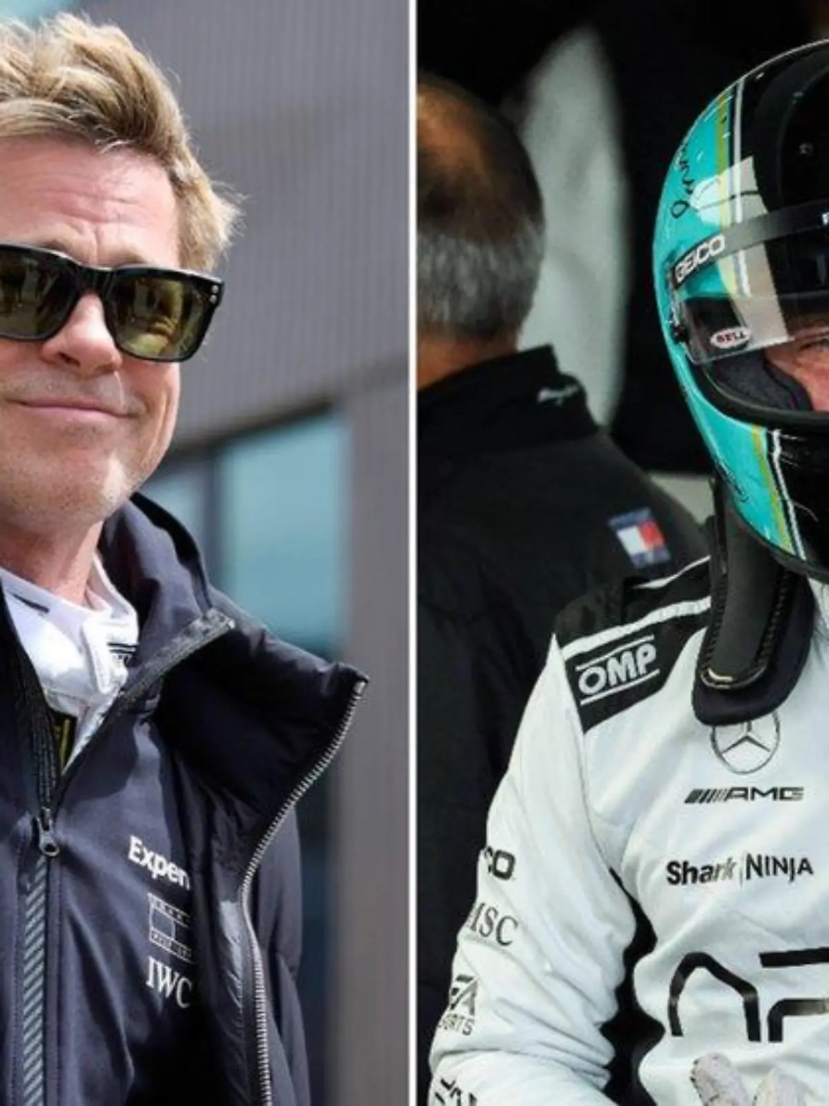 Vor Formel-1-Rennen: Brad Pitt sorgt für Aufsehen in Silverstone