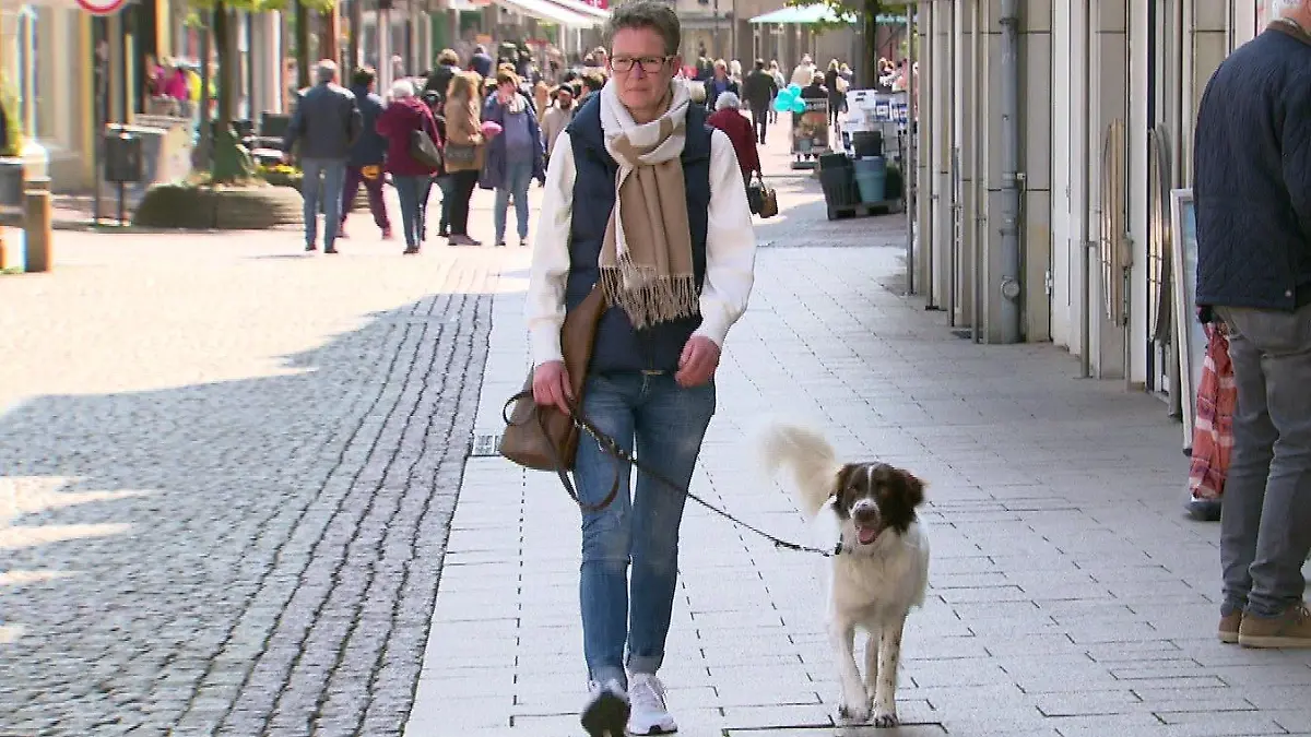 Border Colli "Benji" konnte mit seinem Schwanz nur nach rechts wedeln.