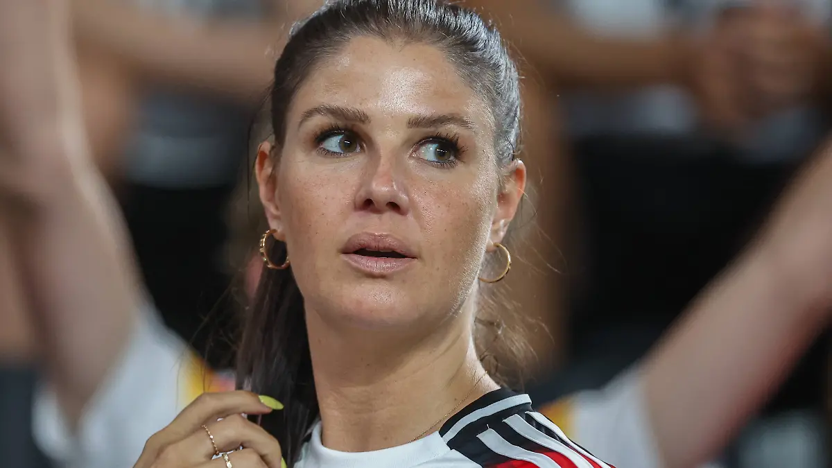 EM 2024: Deutschland - Dänemark am 29.06.2024 in dem BVB Stadion Dortmund in Dortmund Lina Kimmich, die Frau von Joshua Kimmich