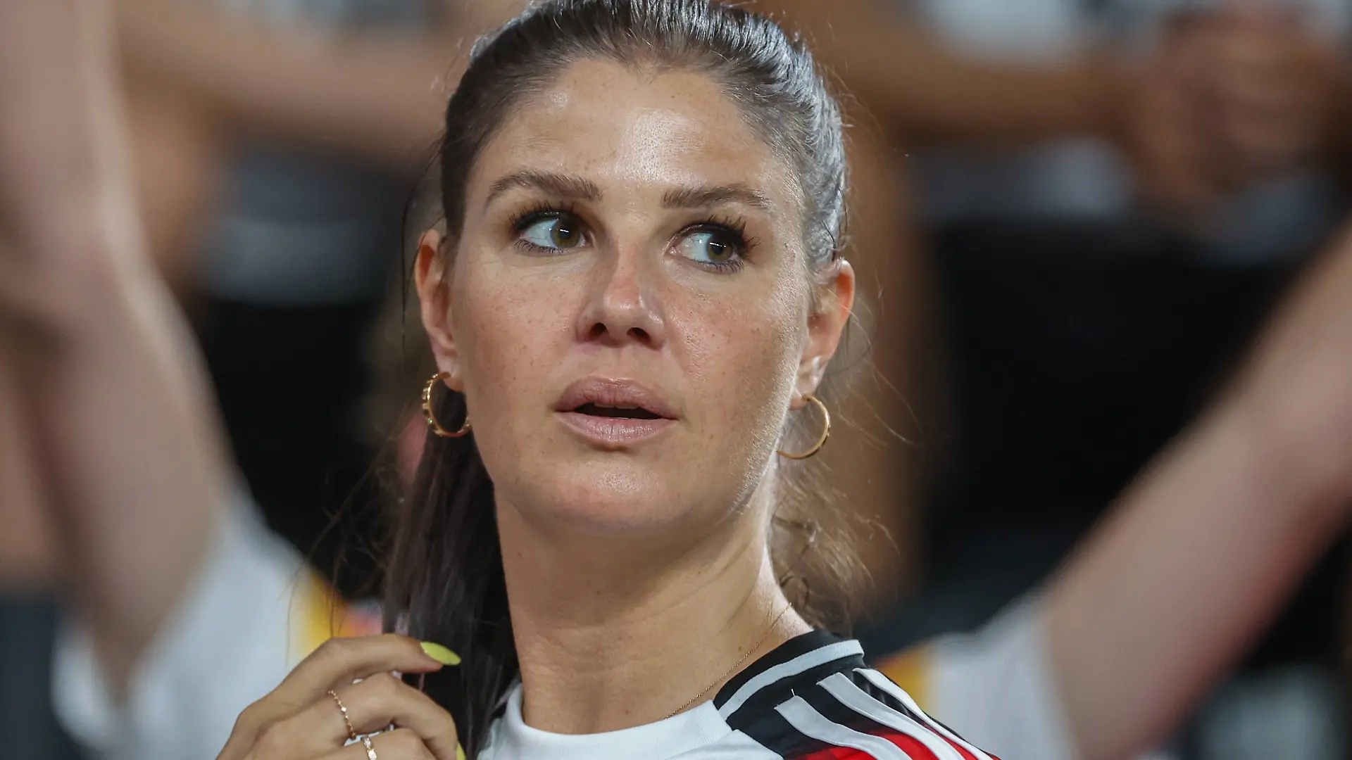 EM 2024: Deutschland - Dänemark am 29.06.2024 in dem BVB Stadion Dortmund in Dortmund Lina Kimmich, die Frau von Joshua Kimmich