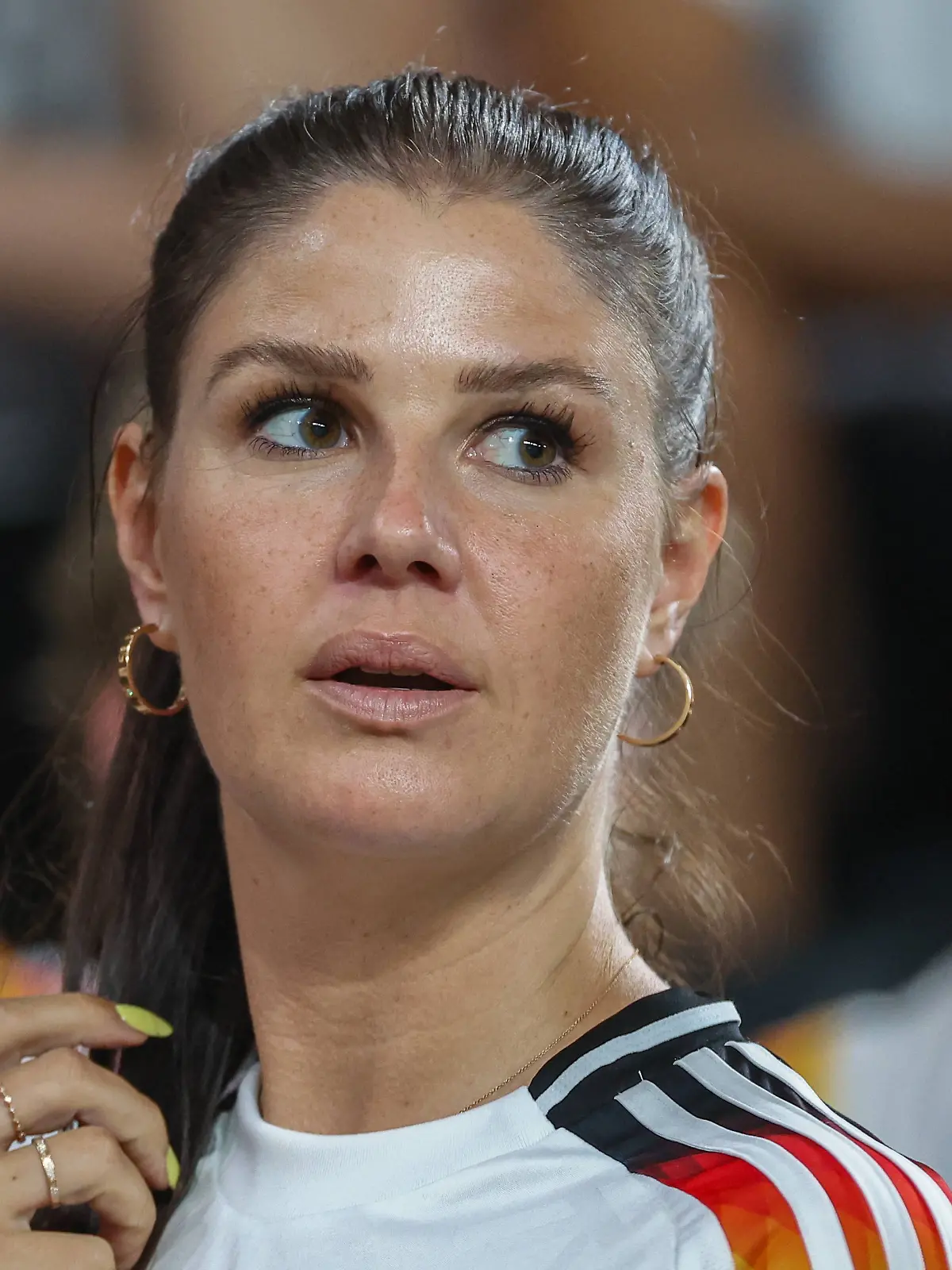 EM 2024: Deutschland - Dänemark am 29.06.2024 in dem BVB Stadion Dortmund in Dortmund Lina Kimmich, die Frau von Joshua Kimmich