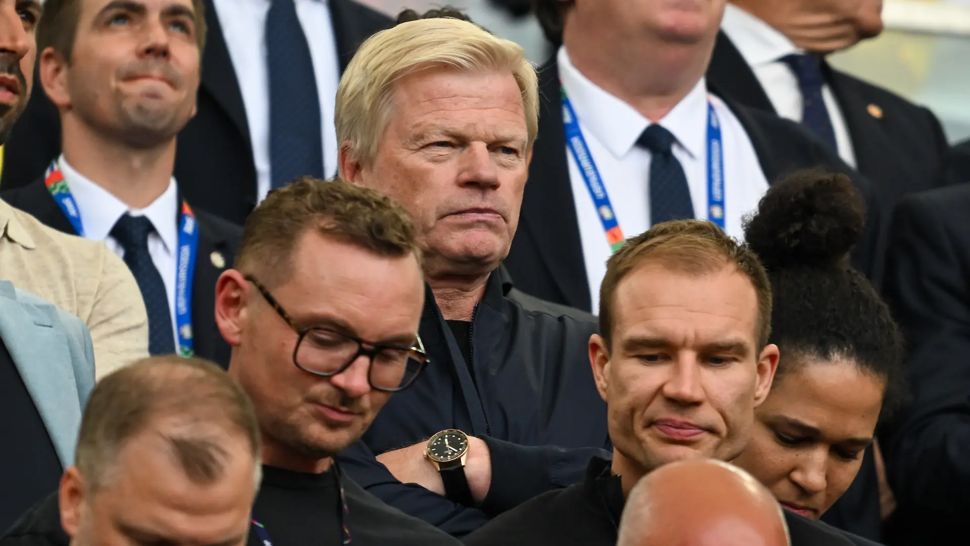 Oliver Kahn beim EM-Viertelfinale in Stuttgart.